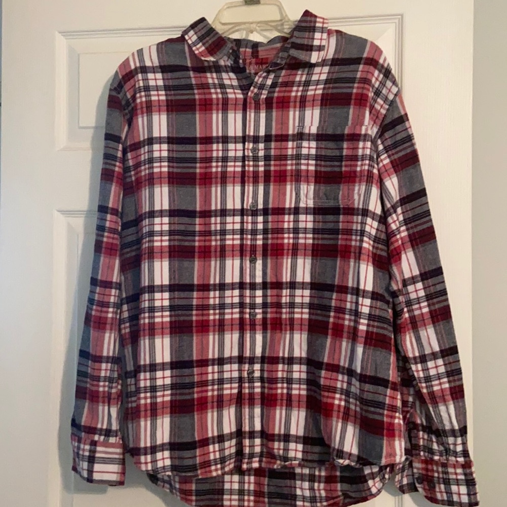 Men’s Flannel Long Sleeve Shirt